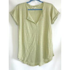 Women's Madewell Tee - Light Green - Size Small